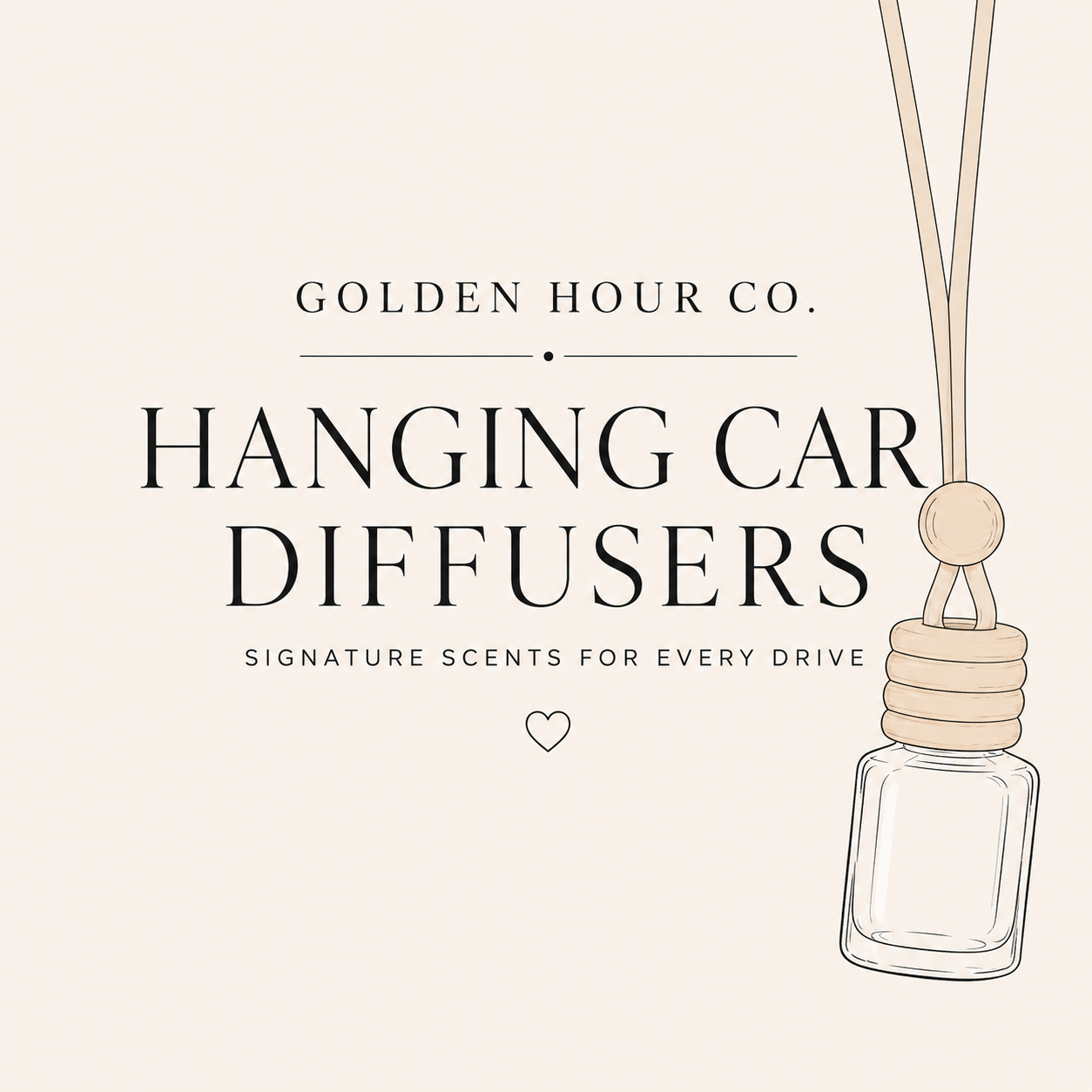 Hanging Car Diffusers